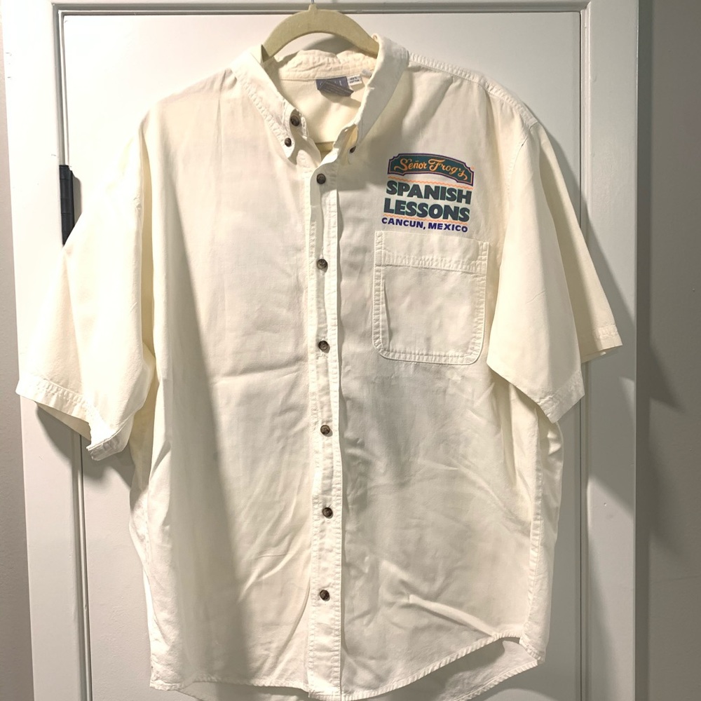 Vintage Senior Frogs Button down